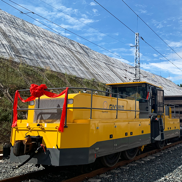 Transportador móvil de vagones de carretera global para varios vagones de ferrocarril Transmisión hidráulica