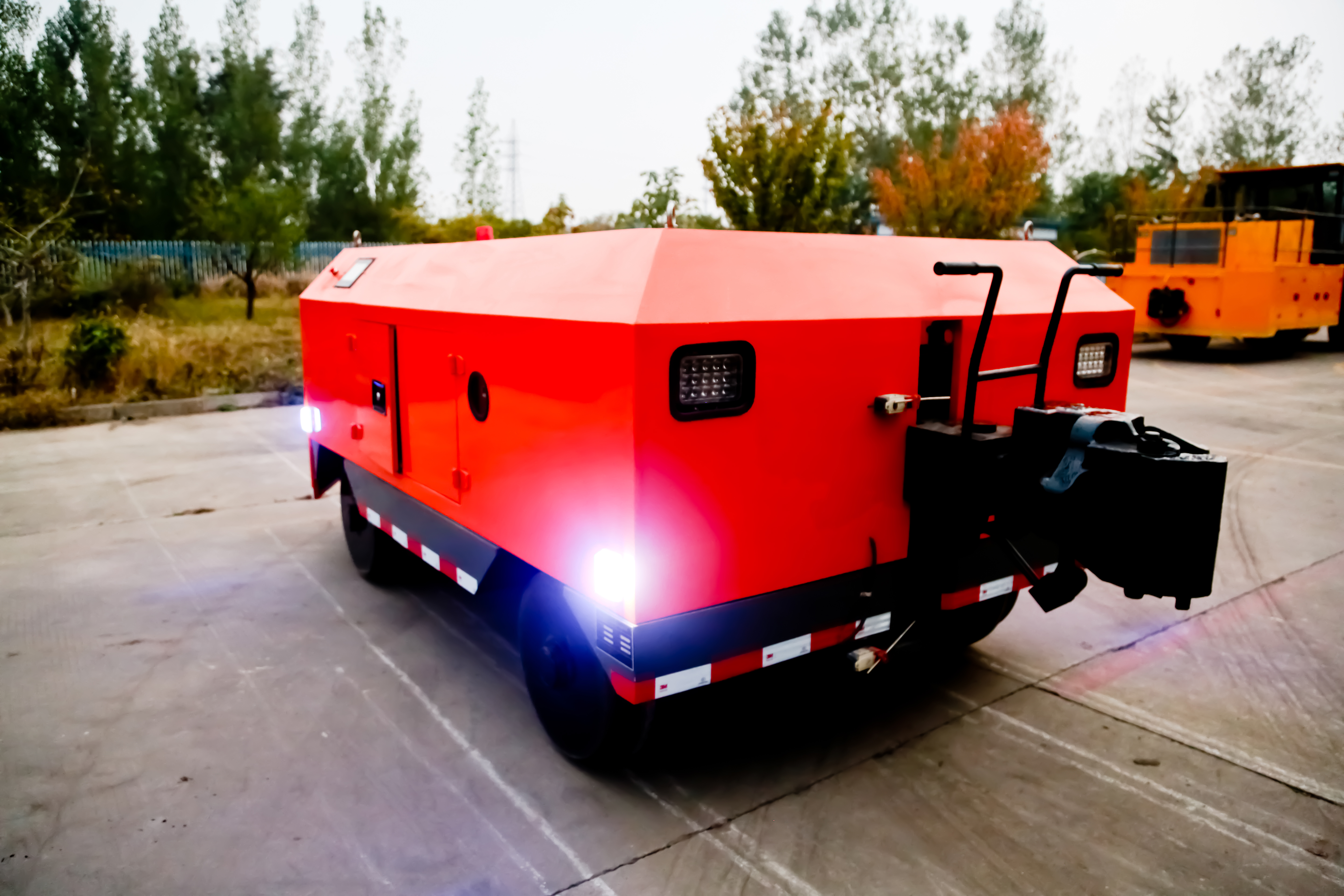 Motor de vagón de elevación de locomotora con caja de cambios